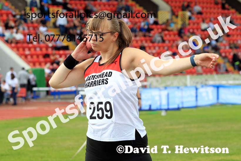 Shot Putt, 2024 Gateshead Tartan Games.  Photo: David T. Hewitson/Sports for All Pics